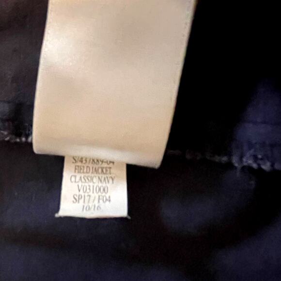 Old Navy Blue Zip Up Windbreaker Field Jacket Women's Extra Small - Picture 9 of 13